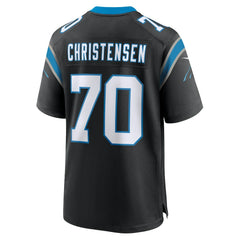 Brady Christensen Carolina Panthers Team Game Jersey - Black | Nike for sale