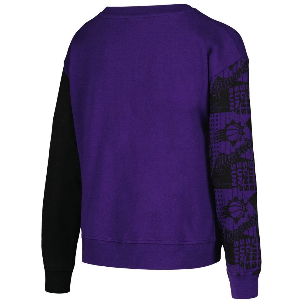 Phoenix Suns Girls Youth Trifecta Pullover Sweatshirt - Purple shop