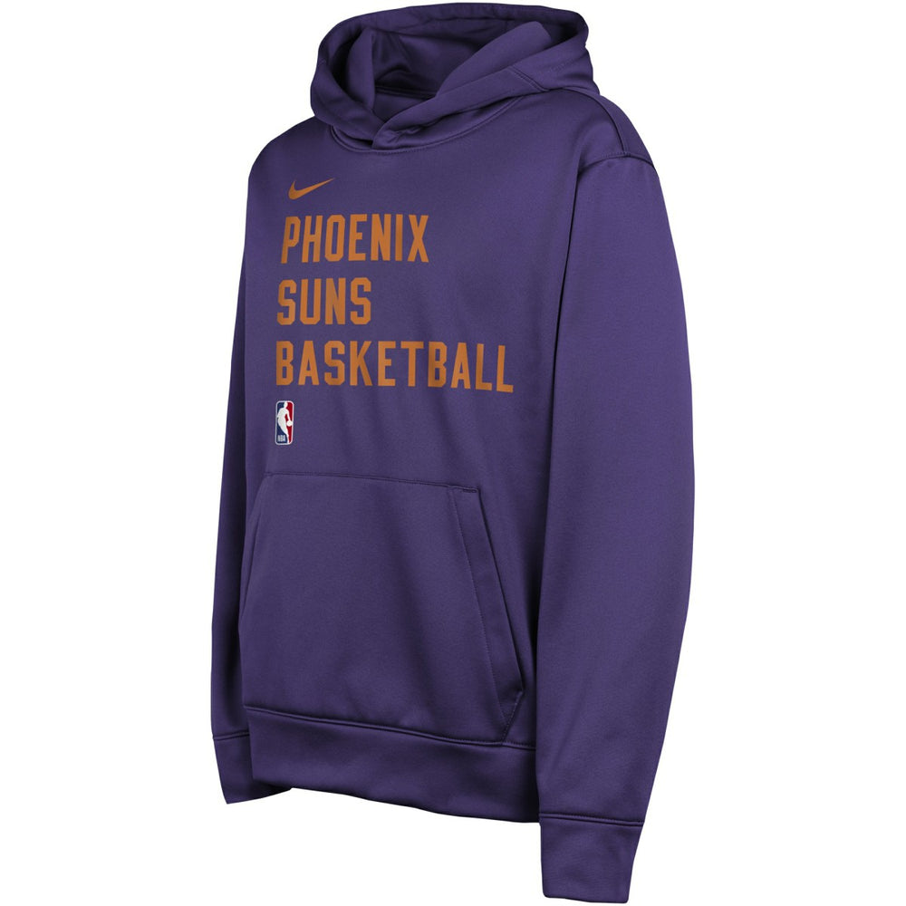 Phoenix Suns Youth Spotlight Performance Pullover Hoodie - Purple | Nike cheap