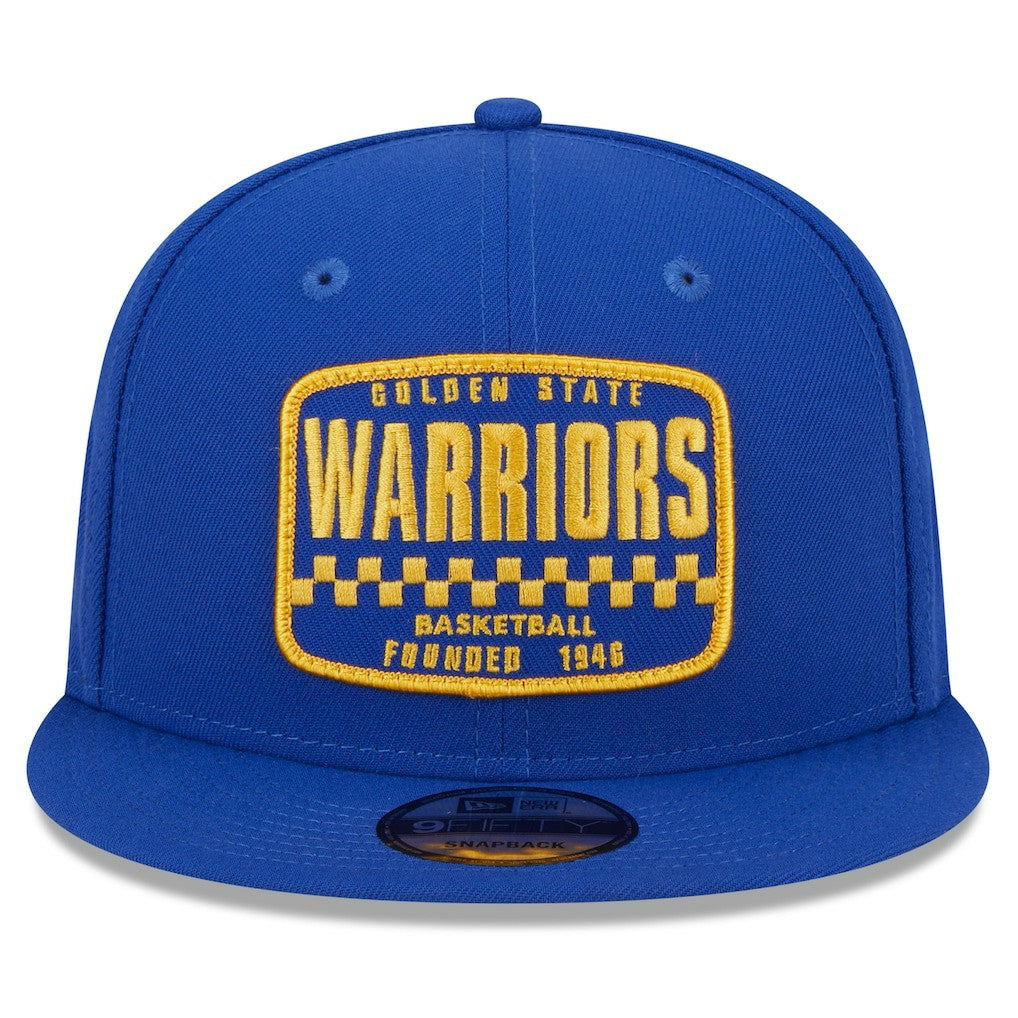 Golden State Warriors Rally Drive Finish Line Patch 9FIFTY Snapback Hat sale - Royal | New Era for sale