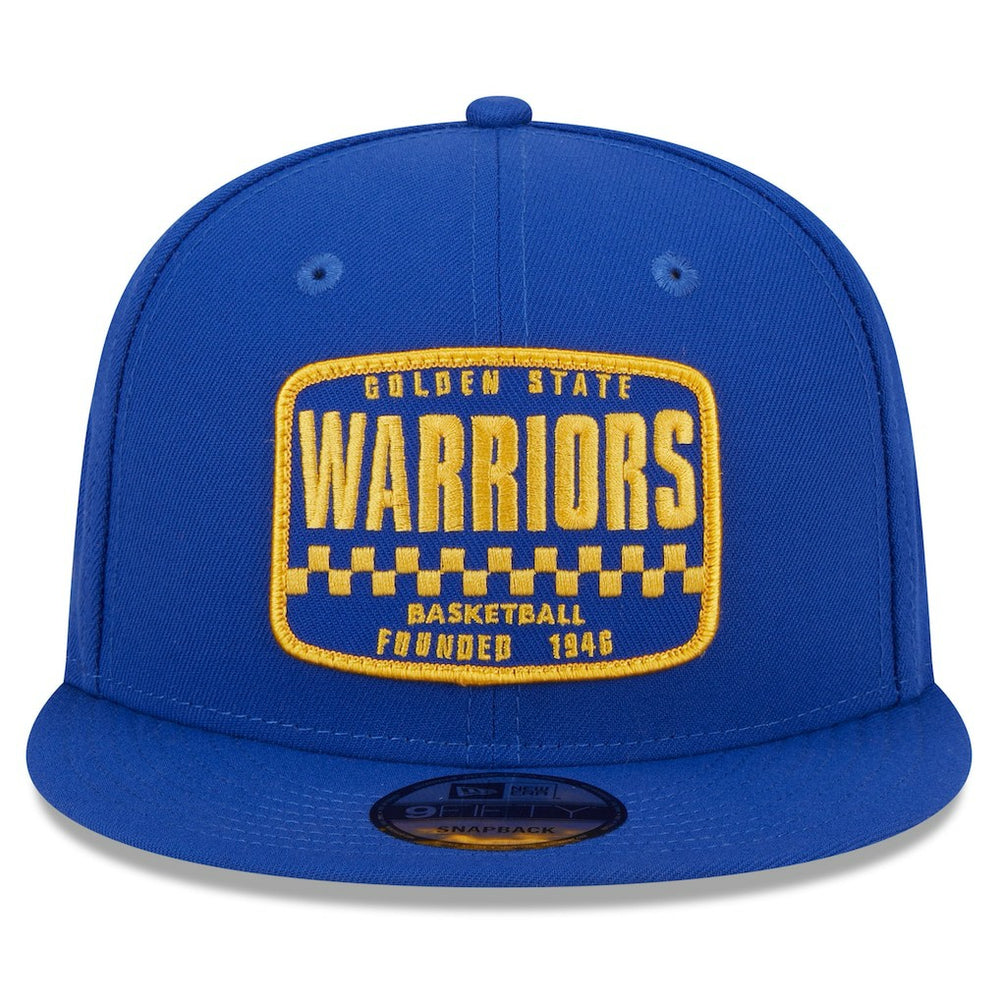 Golden State Warriors Rally Drive Finish Line Patch 9FIFTY Snapback Hat sale - Royal | New Era for sale