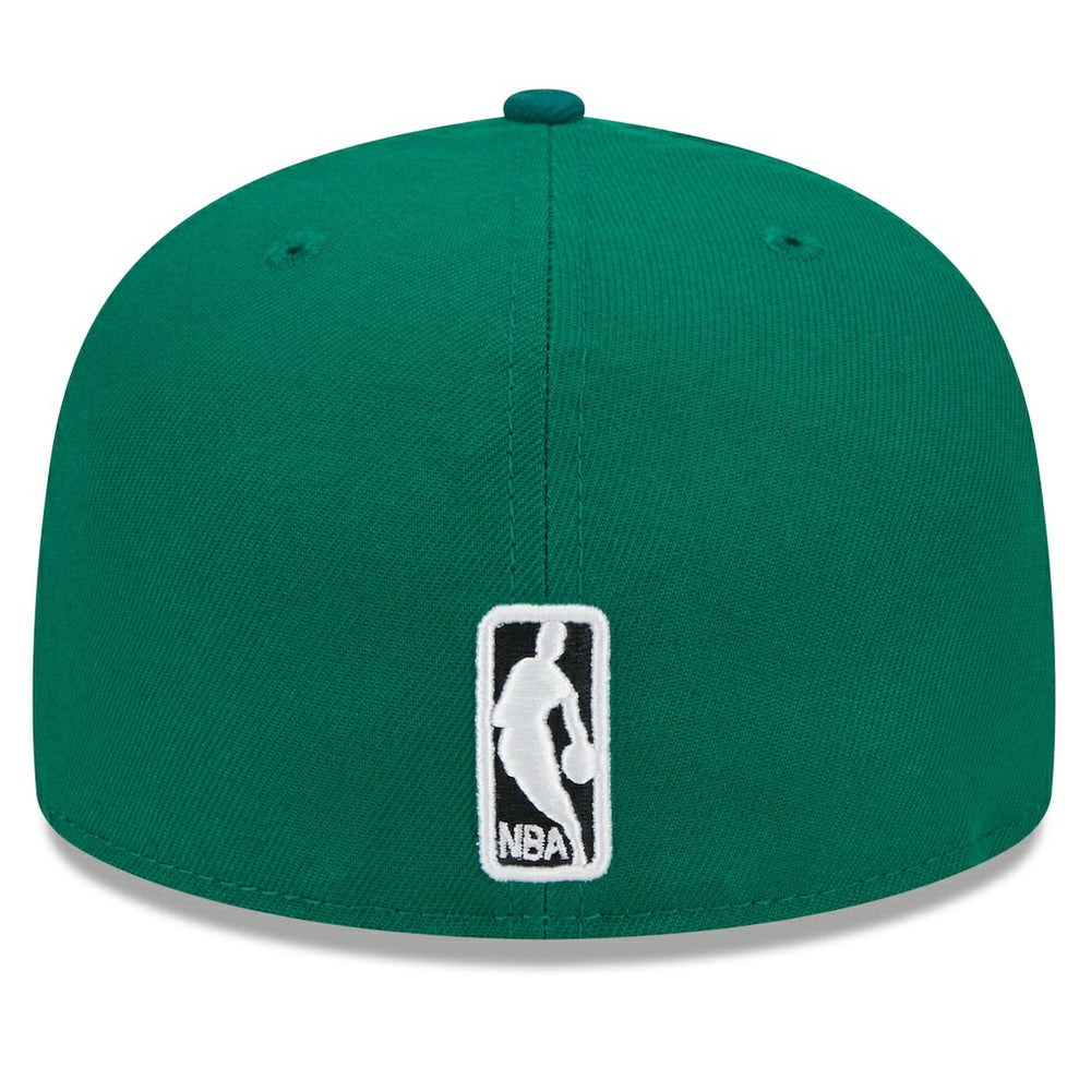 Boston Celtics Rally Drive Checkerboard 59FIFTY Crown Fitted Hat - Kelly Green | New Era for sale