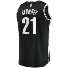 Noah Clowney Brooklyn Nets Fast Break Replica Jersey - Icon Edition - Black | Fanatics outlet