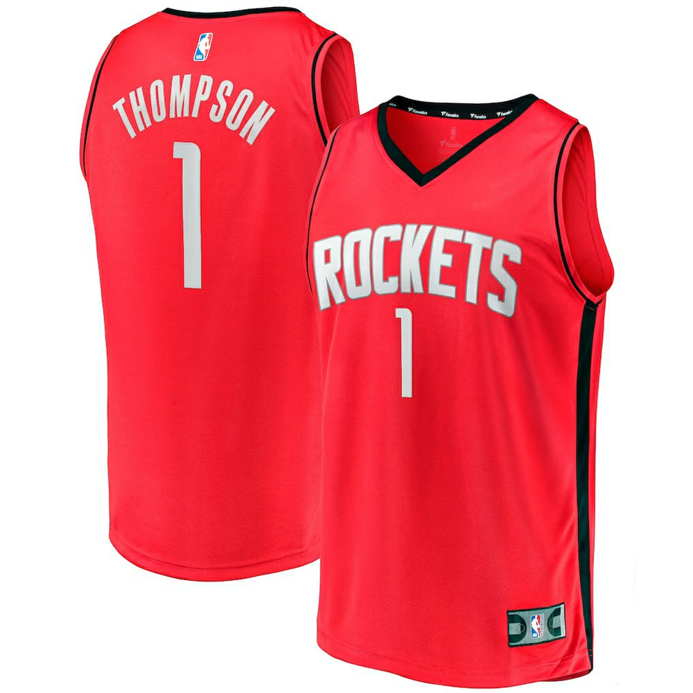 Amen Thompson Houston Rockets Youth Fast Break Replica Jersey - Icon Edition - Red | Fanatics shop