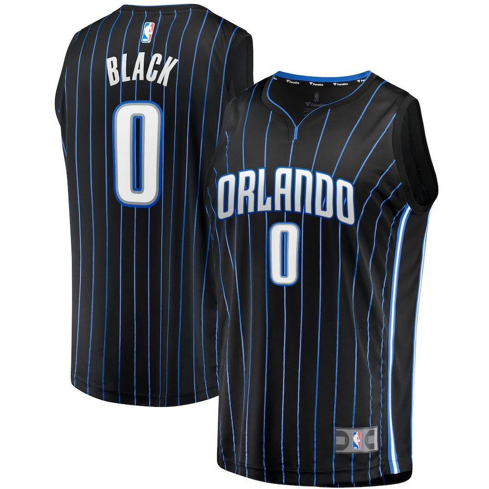 Anthony Black Orlando Magic Youth Fast Break Replica Jersey - Icon Edition - Black | Fanatics for sale