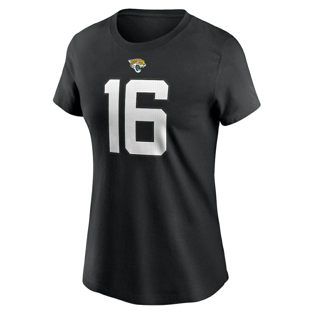 Trevor Lawrence Jacksonville Jaguars Women's Player Name & Number T-Shirt - Black | Nike cheap
