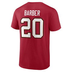 Ronde Barber Tampa Bay Buccaneers Retired Player Icon Name & Number T-Shirt - Red sale