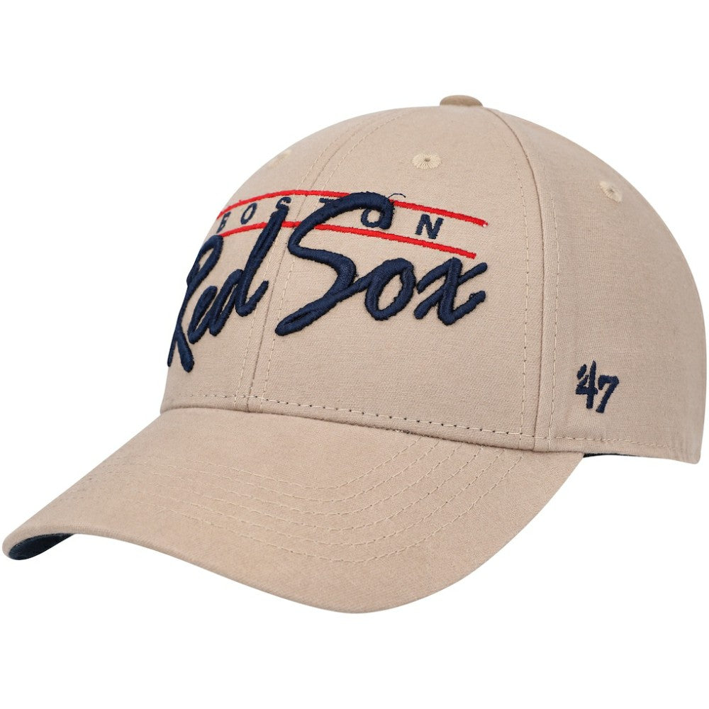 Boston Red Sox Atwood MVP Adjustable Hat - Khaki | 47 brand