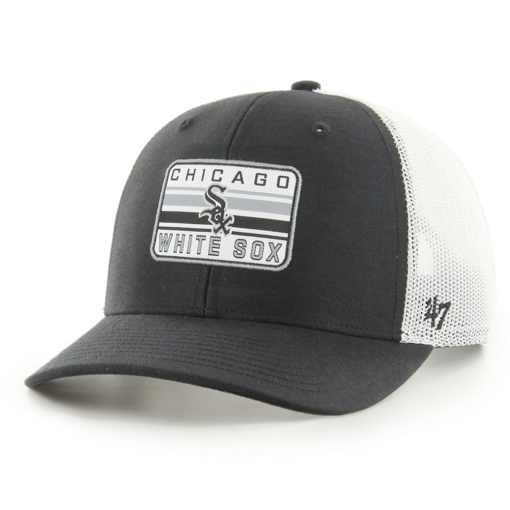 Chicago White Sox Drifter Trucker Adjustable Hat - Black | 47 brand