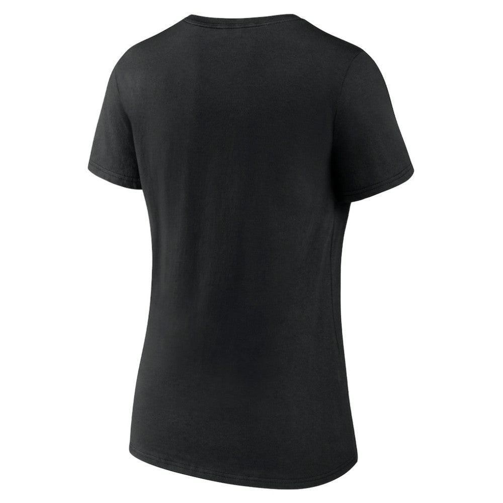 Minnesota Twins Women's City Pride V-Neck T-Shirt - Black