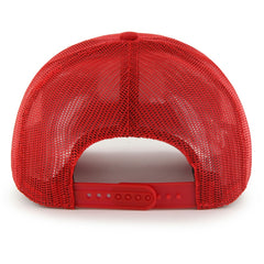 Los Angeles Angels Unveil Trucker Adjustable Hat - Red | 47 brand