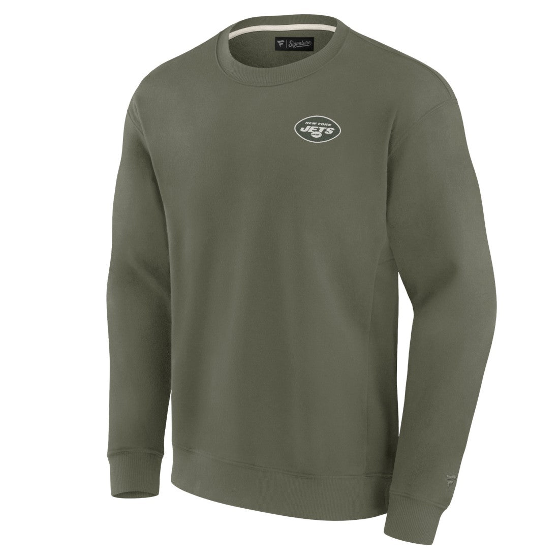 New York Jets Unisex Elements Super Soft Pullover Sweatshirt - Olive cheap