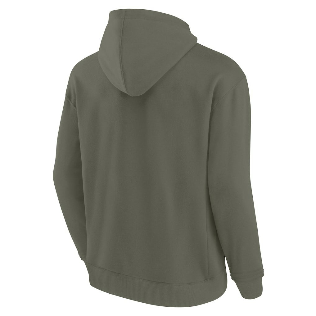 Miami Dolphins Unisex Elements Super Soft Fleece Pullover Hoodie - Olive discount