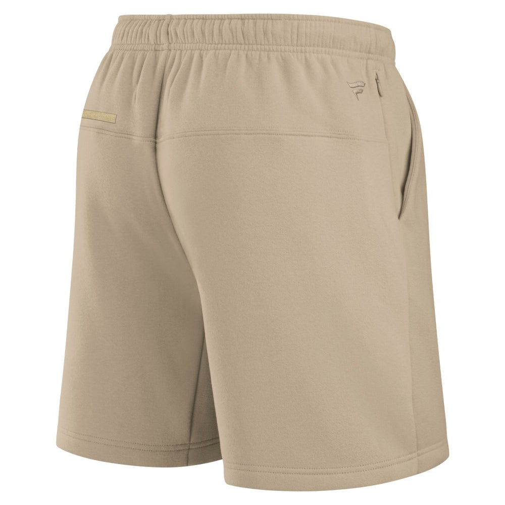 New York Jets Unisex Elements Super Soft Fleece Shorts - Khaki discount