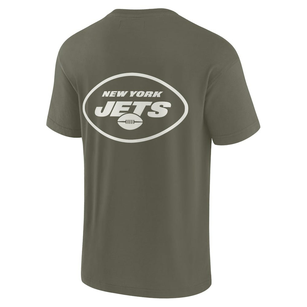 New York Jets Unisex Elements Super Soft Short Sleeve T-Shirt - Olive sale