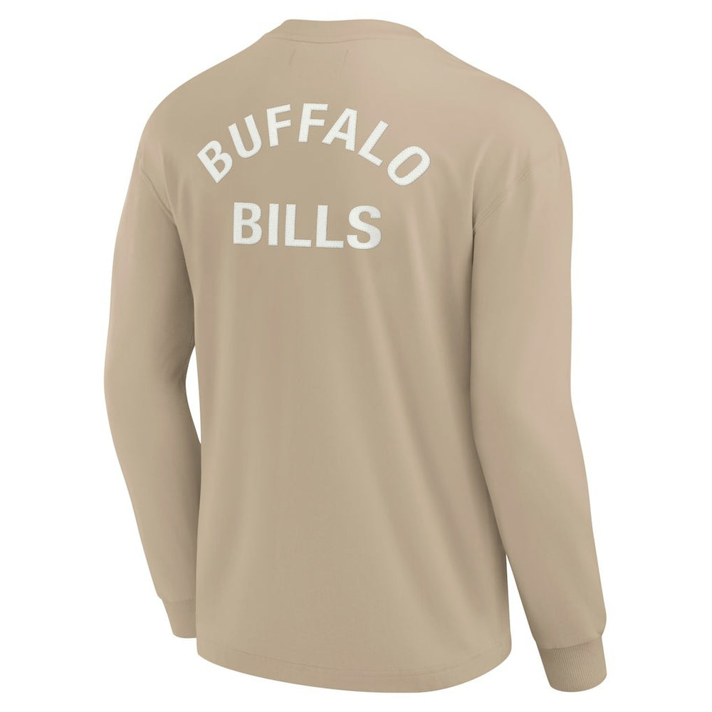 Buffalo Bills Unisex Elements Super Soft Long Sleeve T-Shirt - Khaki online