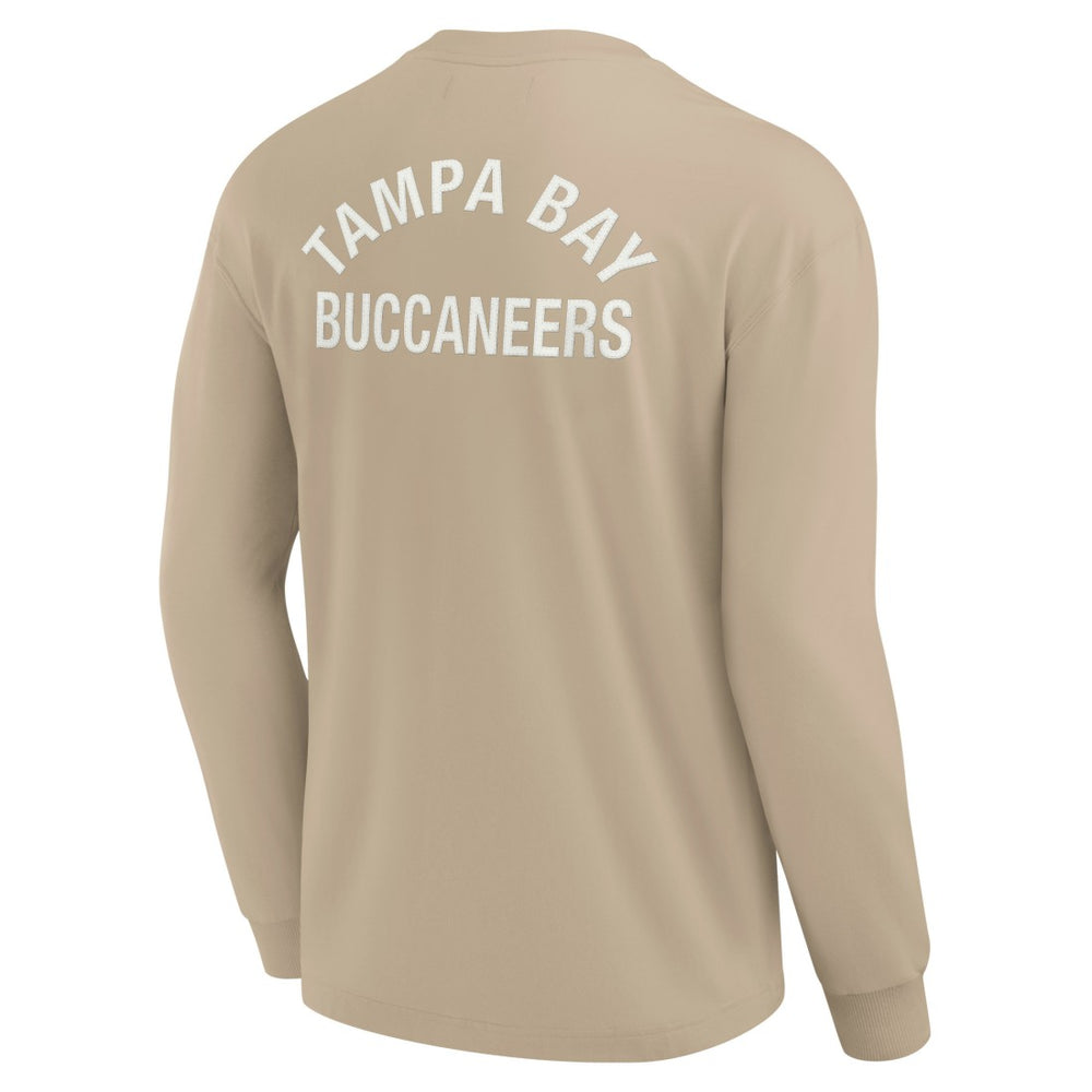 Tampa Bay Buccaneers Unisex Elements Super Soft Long Sleeve T-Shirt - Khaki sale