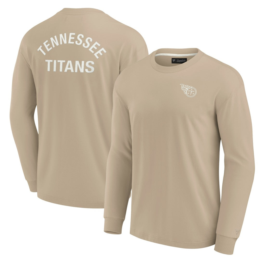 Tennessee Titans Unisex Elements Super Soft Long Sleeve T-Shirt - Khaki online