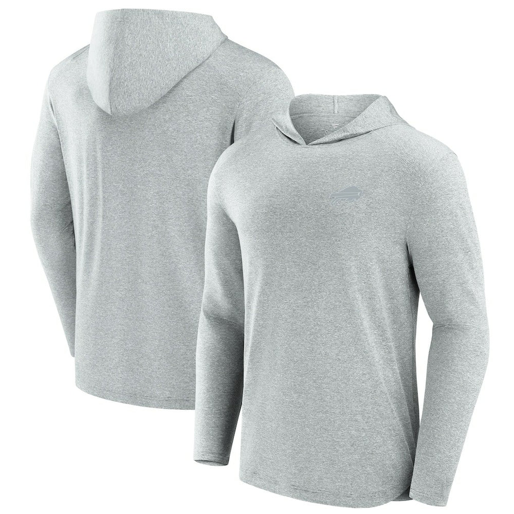 Buffalo Bills Front Office Tech Lightweight Hoodie T-Shirt - Gray for sale