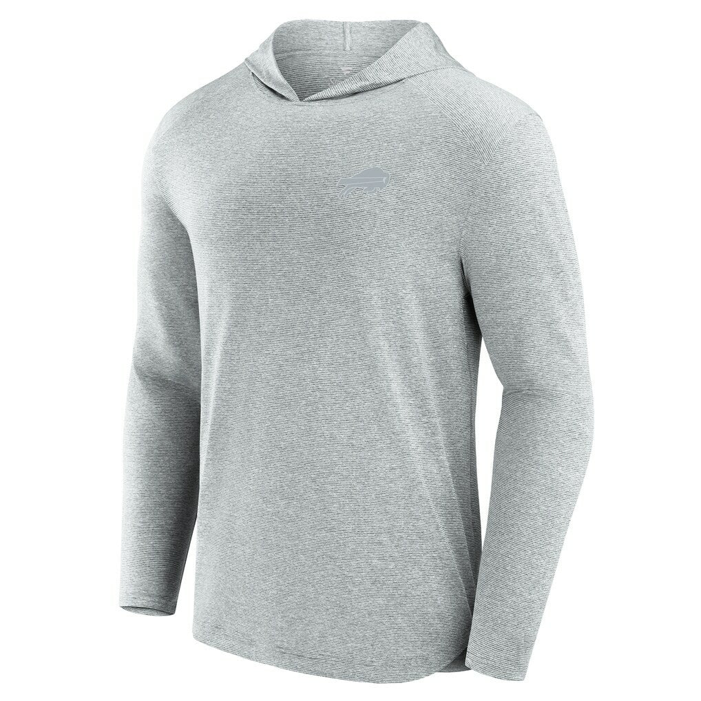 Buffalo Bills Front Office Tech Lightweight Hoodie T-Shirt - Gray for sale