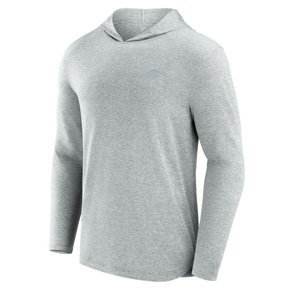 Buffalo Bills Front Office Tech Lightweight Hoodie T-Shirt - Gray for sale