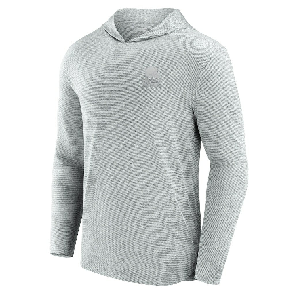 Cleveland Browns Front Office Tech Lightweight Hoodie T-Shirt - Gray discount