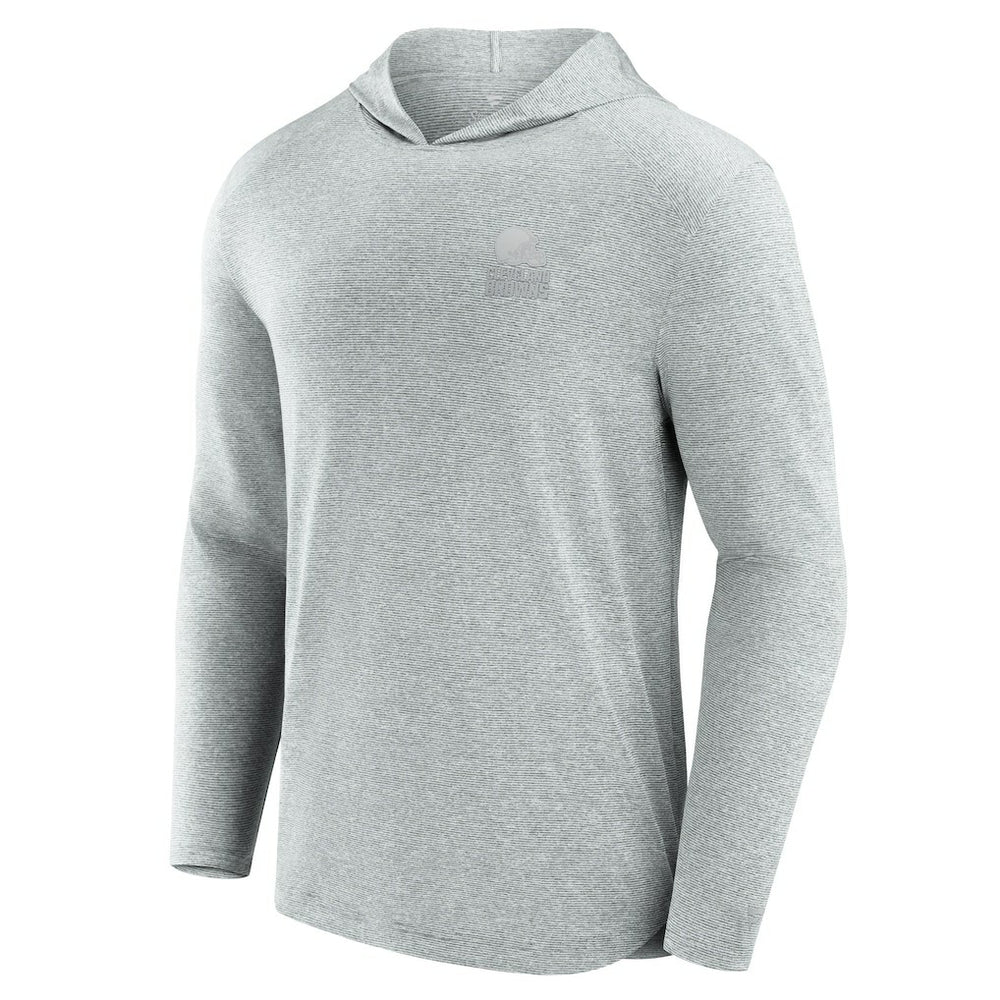 Cleveland Browns Front Office Tech Lightweight Hoodie T-Shirt - Gray discount