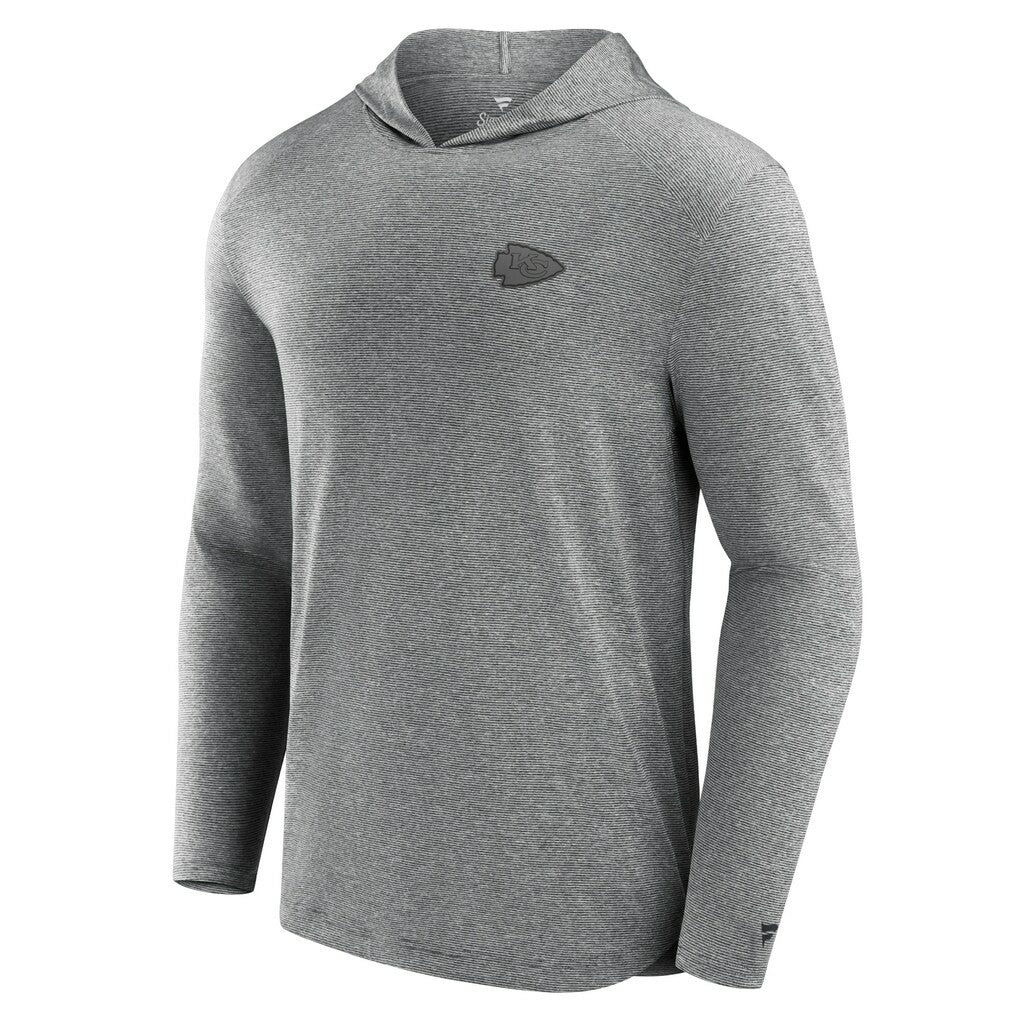 Kansas City Chiefs Front Office Tech Lightweight Hoodie T-Shirt - Black discount