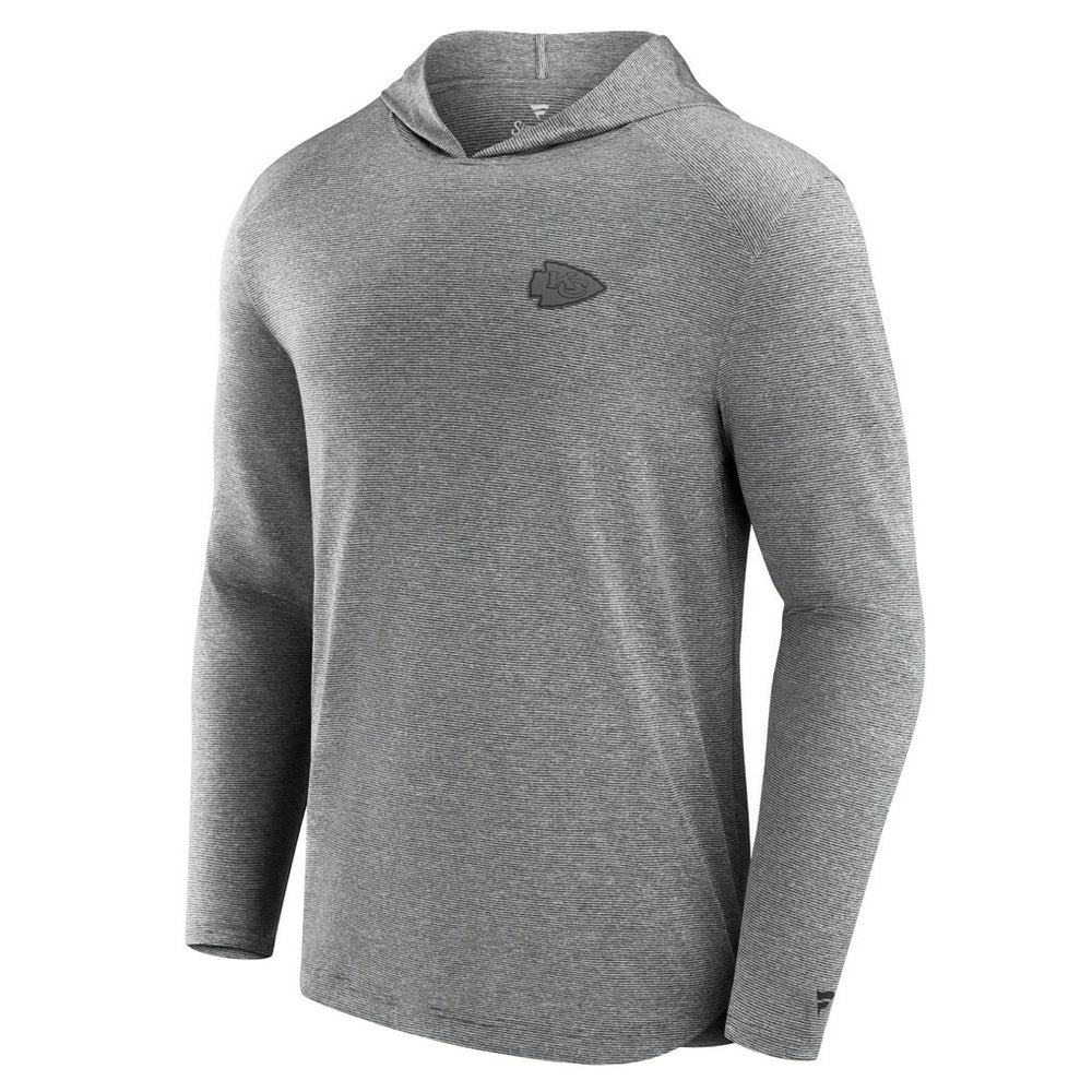 Kansas City Chiefs Front Office Tech Lightweight Hoodie T-Shirt - Black discount