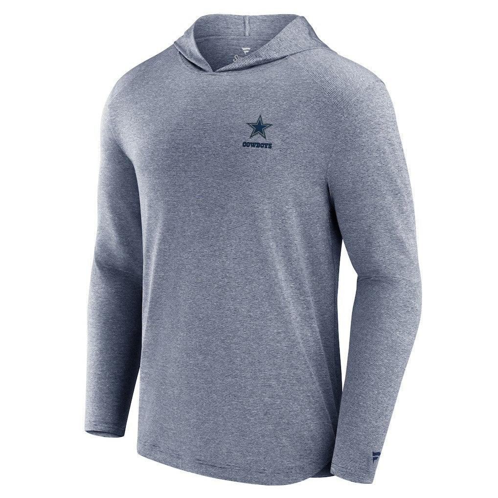 Dallas Cowboys Front Office Tech Lightweight Hoodie T-Shirt - Navy discount