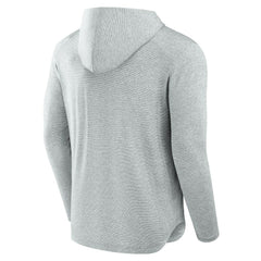 Miami Dolphins Front Office Tech Lightweight Hoodie T-Shirt - Gray discount