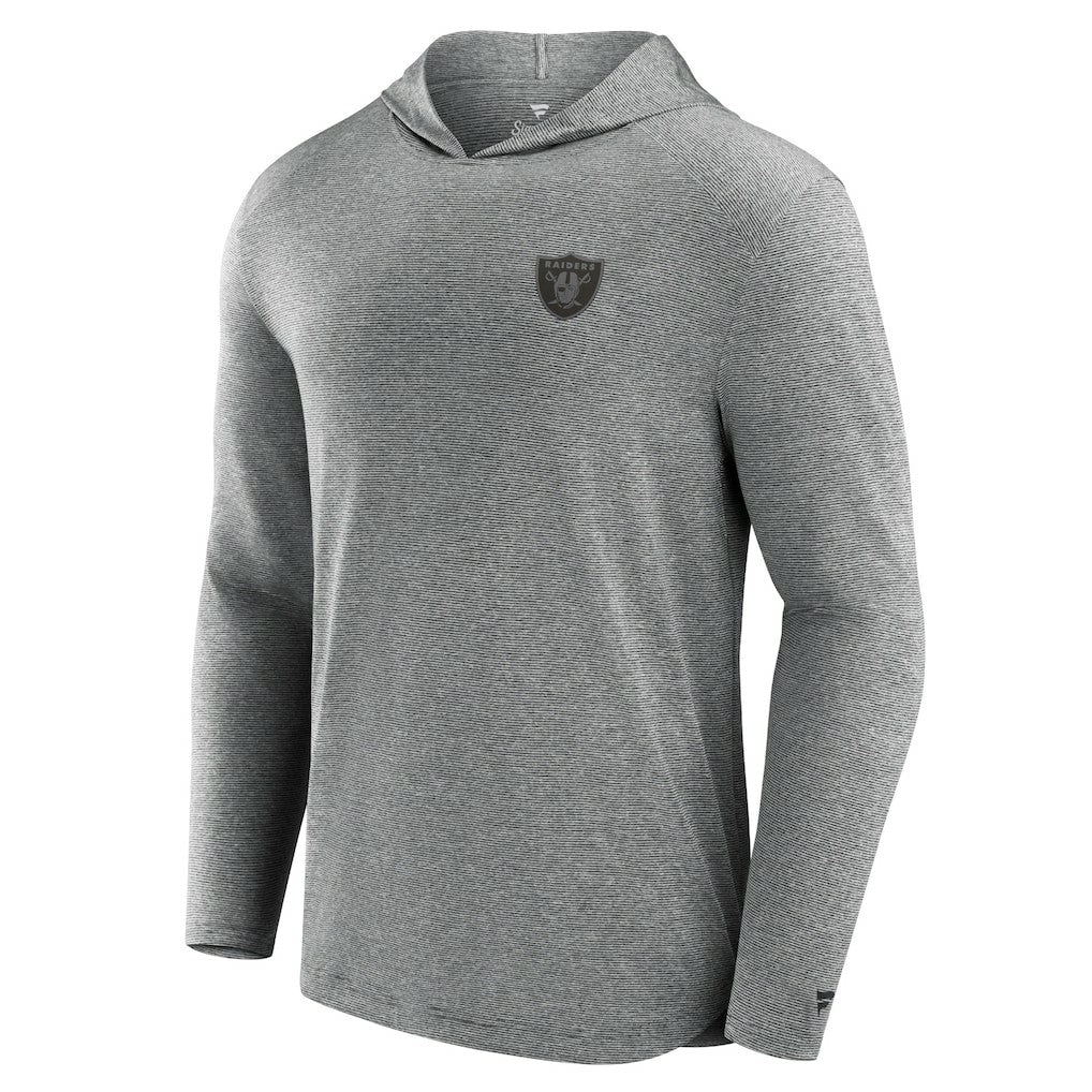 Las Vegas Raiders Front Office Tech Lightweight Hoodie T-Shirt - Black sale