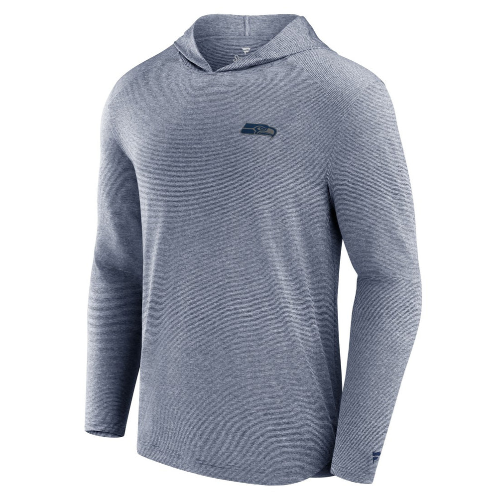 Seattle Seahawks Front Office Tech Lightweight Hoodie T-Shirt - Navy online