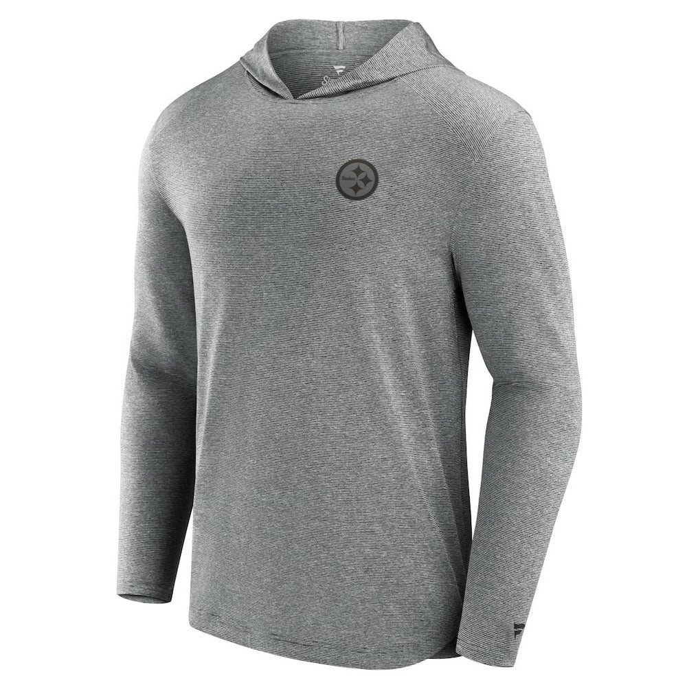 Pittsburgh Steelers Front Office Tech Lightweight Hoodie T-Shirt - Black online