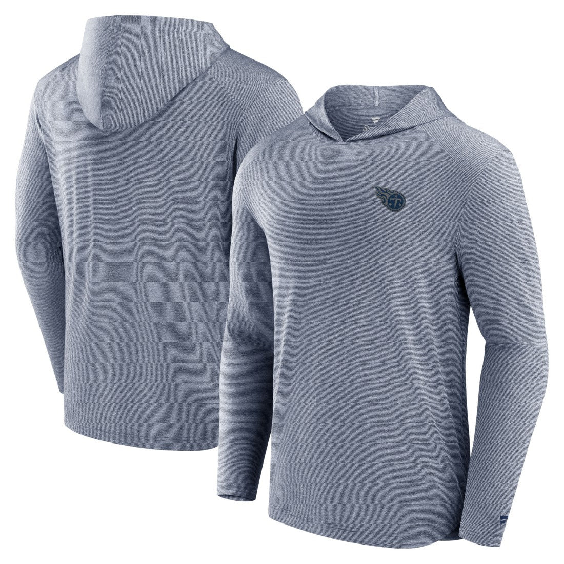 Tennessee Titans Front Office Tech Lightweight Hoodie T-Shirt - Navy cheap