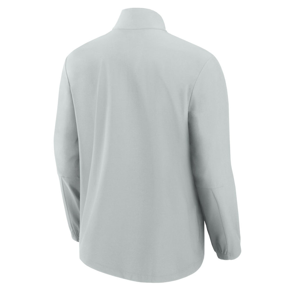 Detroit Lions Front Office Micro Tonal Quarter-Zip Pullover - Gray online