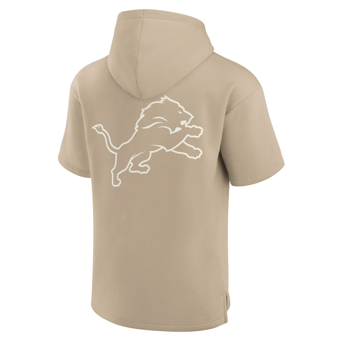 Detroit Lions Unisex Elements Super Soft Fleece Short Sleeve Pullover Hoodie - Khaki online