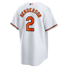Gunnar Henderson Baltimore Orioles Home Replica Player Jersey - White | Nike