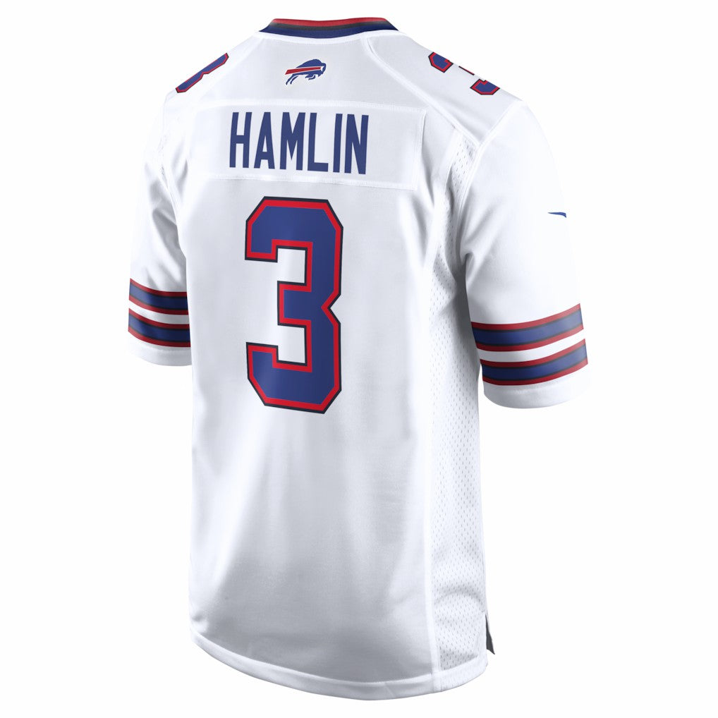 Damar Hamlin Buffalo Bills Game Jersey - White | Nike for sale
