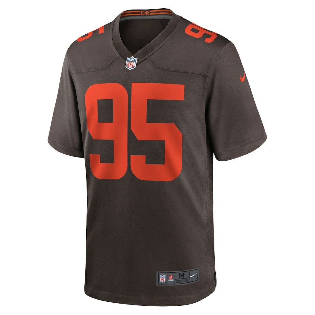 Myles Garrett Cleveland Browns Alpha Dawg Game Jersey - Brown | Nike online