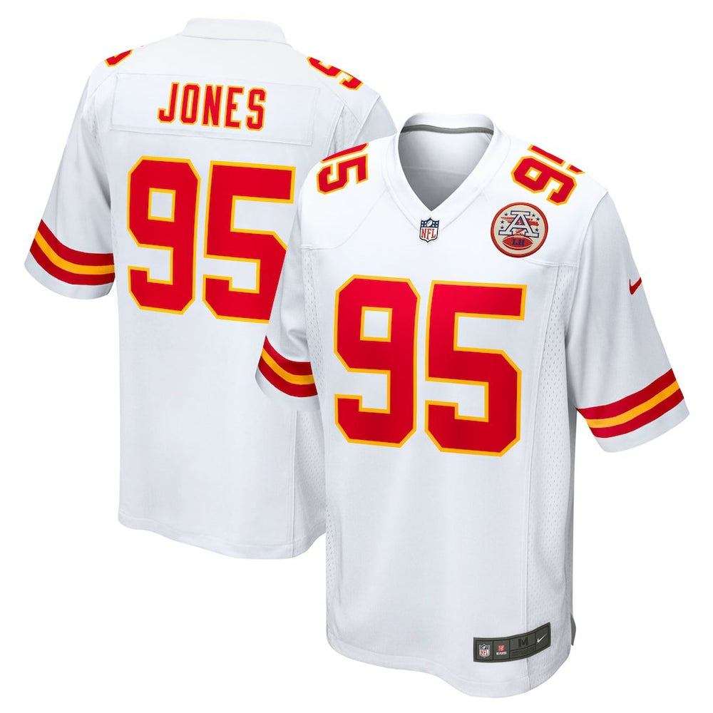 Chris Jones Kansas City Chiefs Game Jersey - White | Nike for sale