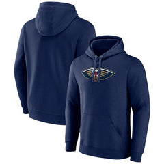 New Orleans Pelicans Primary Logo Pullover Hoodie - Navy | Fanatics outlet