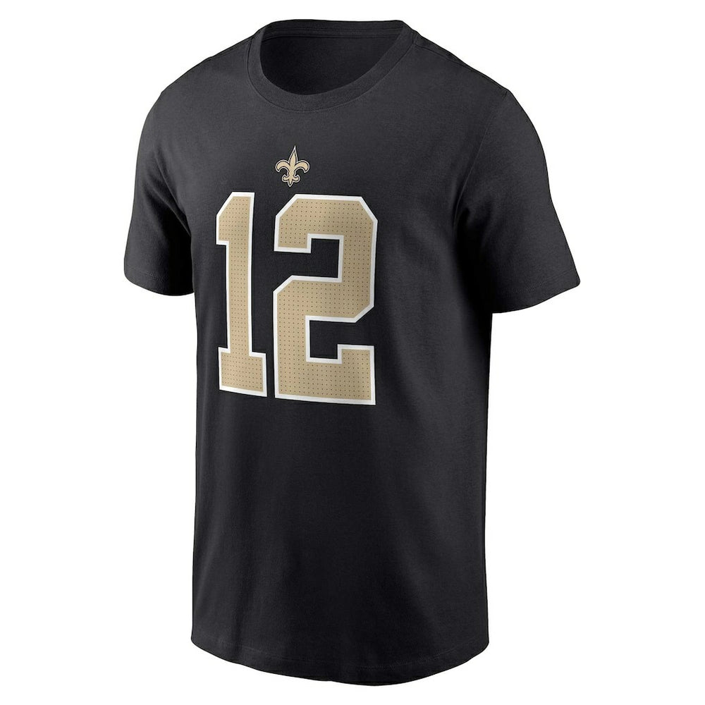 Chris Olave New Orleans Saints Player Name & Number T-Shirt - Black | Nike sale