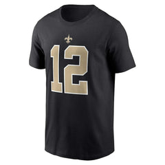 Chris Olave New Orleans Saints Player Name & Number T-Shirt - Black | Nike sale