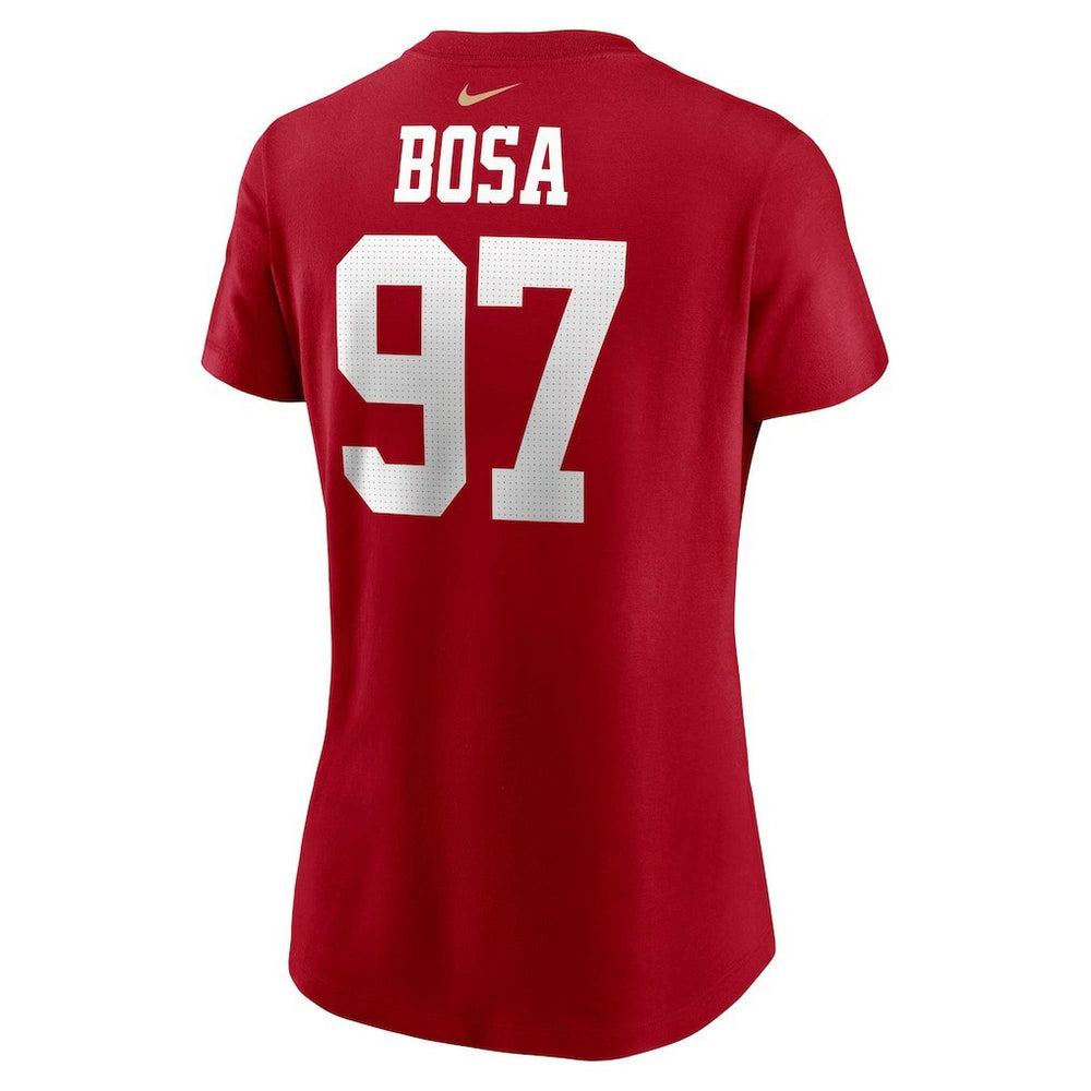 Nick Bosa San Francisco 49ers Women's Player Name & Number T-Shirt - Scarlet | Nike sale