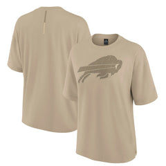 Buffalo Bills Women's Oversized Elements T-Shirt - Khaki on sale