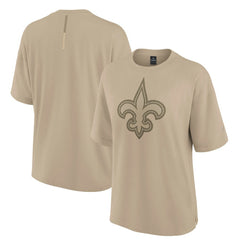New Orleans Saints Women's Oversized Elements T-Shirt - Khaki online