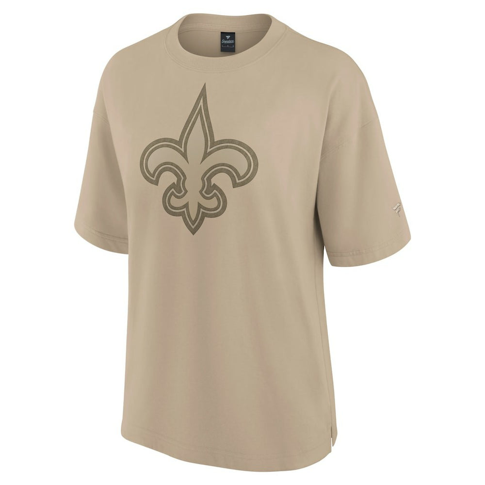 New Orleans Saints Women's Oversized Elements T-Shirt - Khaki online
