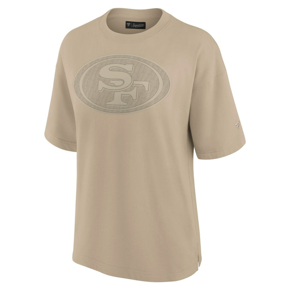 San Francisco 49ers Women's Oversized Elements T-Shirt - Khaki cheap