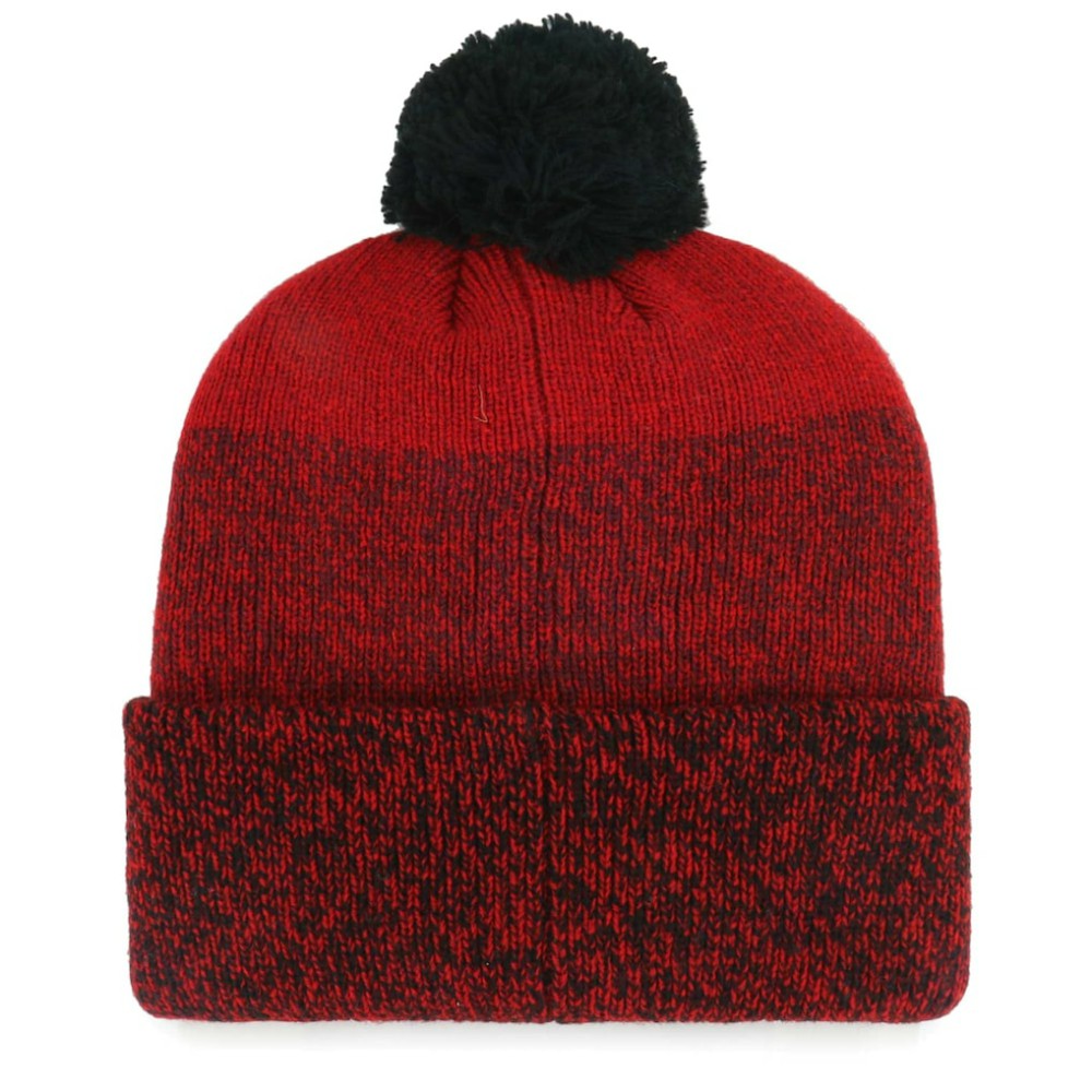St. Louis Cardinals Darkfreeze Cuffed Knit Hat with Pom - Red | 47 brand